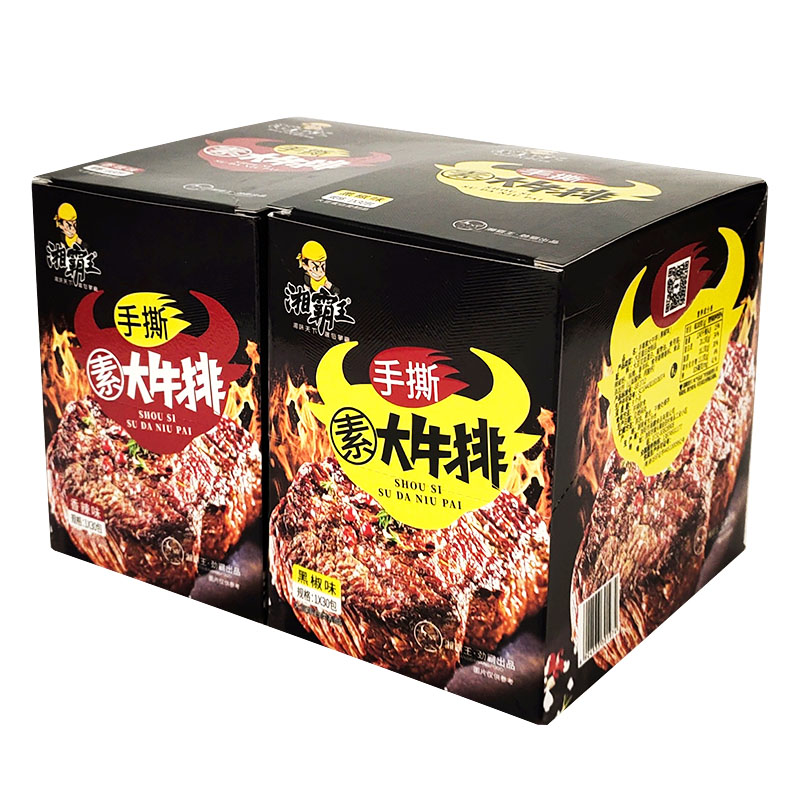 湘霸王手撕素牛排湖南香辣味零食