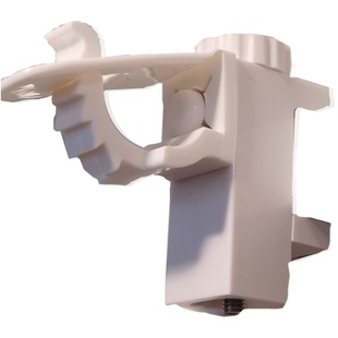 细杆夹伸缩杆夹子免打孔窗帘挂杆无痕可调节门帘遮挡帘杆挂钩支架