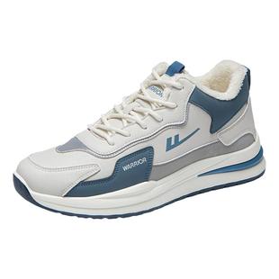 回力男鞋高帮鞋男2025新款冬季男士加绒加厚棉鞋休闲运动鞋子男款