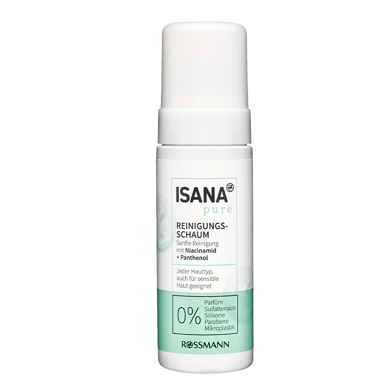 isana深层清洁温和泡沫洗面奶