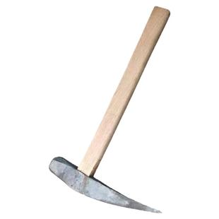 老式手工锻打挖石头挖煤矿农用镐头农用采挖煤工具尖镐破冰岩镐头