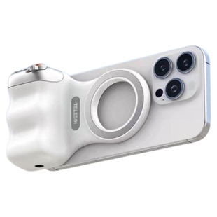 telesin泰迅趣拍乐磁吸助拍器适用苹果iphone全系列华为安卓手机摄影手柄oppo vivo拍摄遥控辅助神器变焦拍照