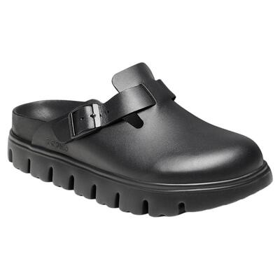 勃肯Papillio牛皮革厚底包头拖鞋