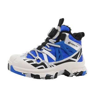 HANGTEN欢腾儿童雪地靴男童女童冬季防水防滑加绒加厚大棉鞋男孩