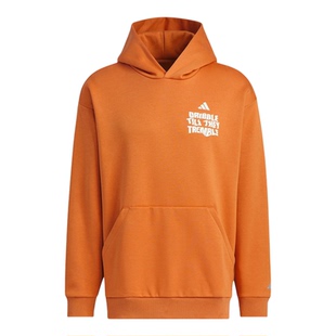 Adidas阿迪达斯冬季加绒卫衣男女款美式时尚宽松保暖运动连帽上衣