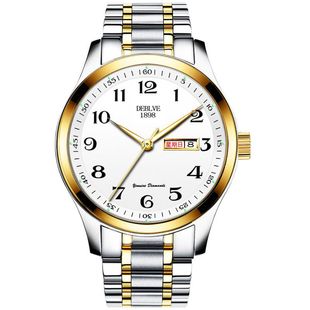 送父亲节礼物中年男士中老年人专用男式电子手表男表大数字夜光表