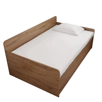 1.2米小户型储物床 实木生态板气压高箱床主卧床次卧板式收纳床