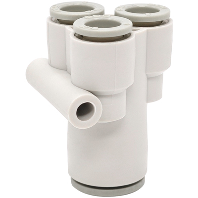 KQ2UD星辰气动1出4五通气管接头