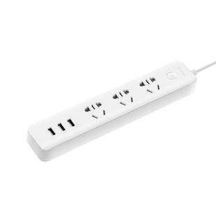 公牛带usb接口的插座多孔插线板充电面板多功能插排带线宿舍家用