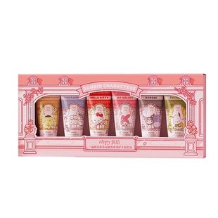 润培三丽鸥家族系列护手霜组合秋冬补水保湿留香礼盒套装伴手礼物