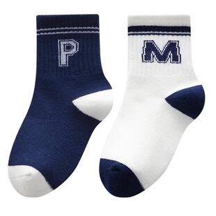 男童袜子春秋纯棉儿童学生运动袜秋季新款中筒袜棉袜男孩宝宝童袜