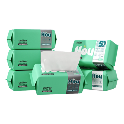 unifree棉柔巾加厚50%家用洁面