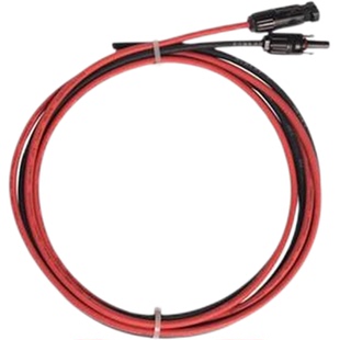 太阳能电缆延长线MC4光伏连接器直流PV测试线接头2.5 4 6平方定制