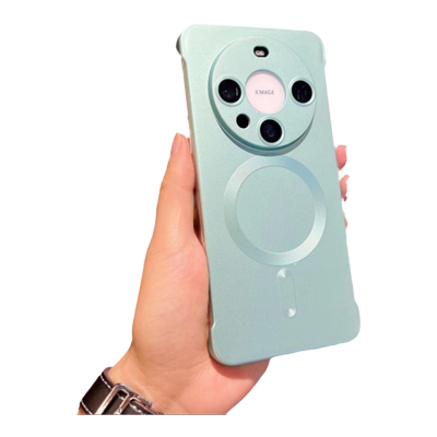 无边框磁吸适用华为mate60pro壳