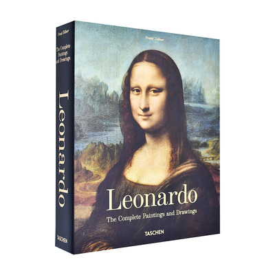 【预售】达芬奇Leonardo da Vinci完整画集蒙娜丽莎封面500周年纪念版【TASCHEN】