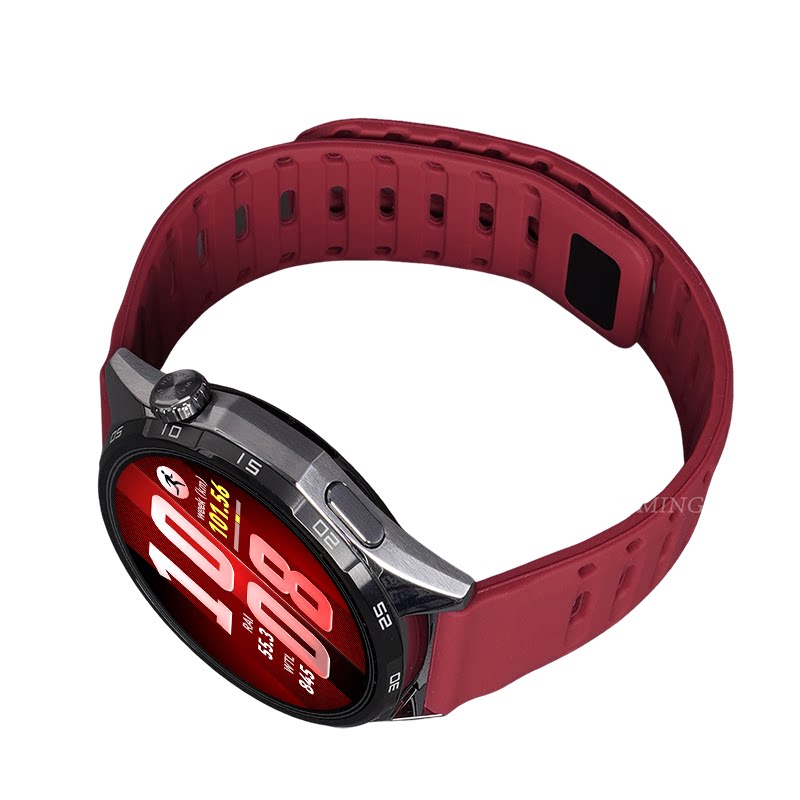 适用oppowatchX3磁吸硅胶表带