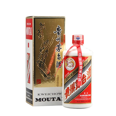 2001年53度500ML飞天牌茅台酒（4瓶装）