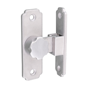 免打孔推拉门锁90度门扣门内插销锁厨房移门锁扣搭扣厕所阳台门栓