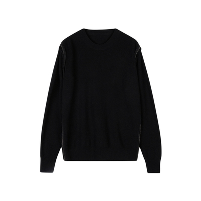 LESS0压系列长袖套头毛衫