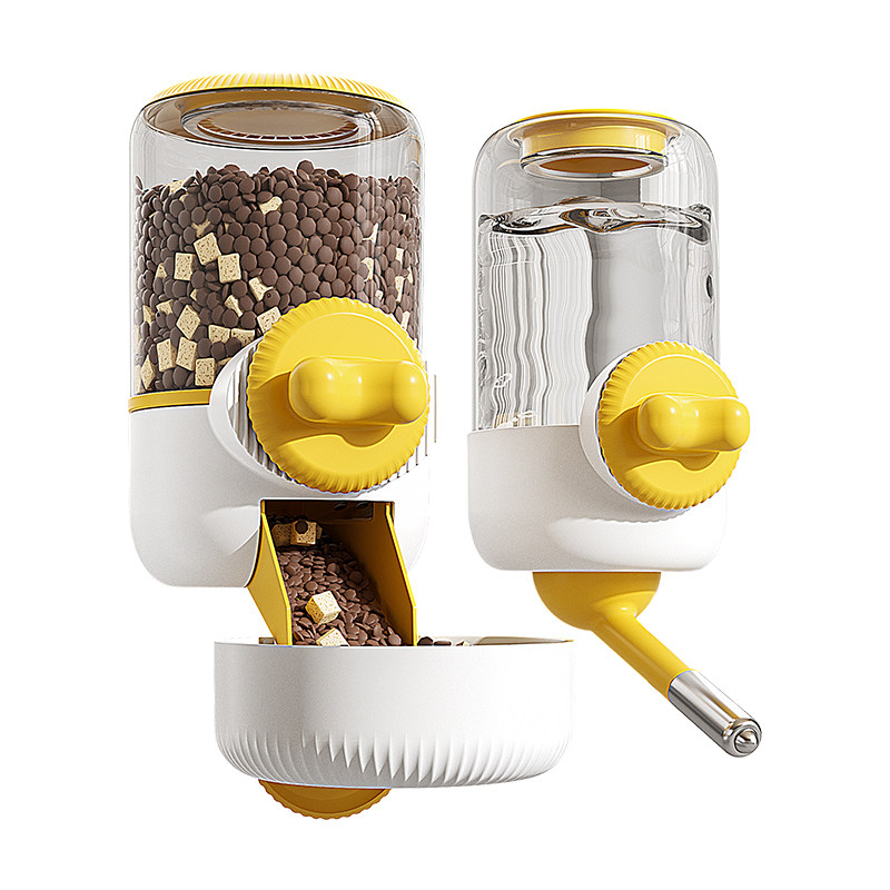 兔子饮水器大容量挂式滚珠水壶