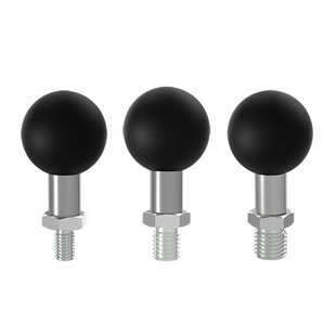 摩托车后视镜球头支架底座扩展17转25孔m6m8m10万向球头螺丝