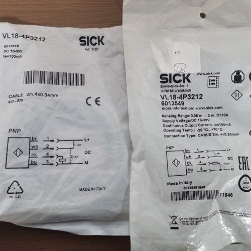 询价-SICK西克光电传感器 VL18-4P3212，