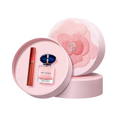 【自营】阿玛尼红管唇釉405i+自我无界香水7ml口红香水礼物礼盒装