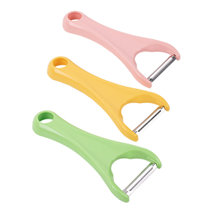 茶花削皮刀家用瓜刨厨房去皮器多功能水果剥皮刀土豆苹果刮皮刨刀