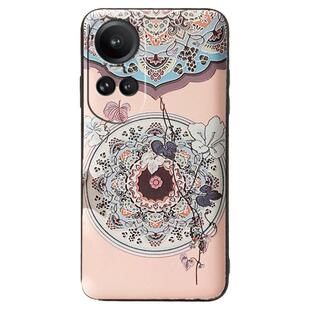 适用OPPORENO11F手机壳RENO10PRO国际版保护套RNEO14F防摔磨砂A60浮雕A5PRO全包边A78卡通硅胶13F网红A17