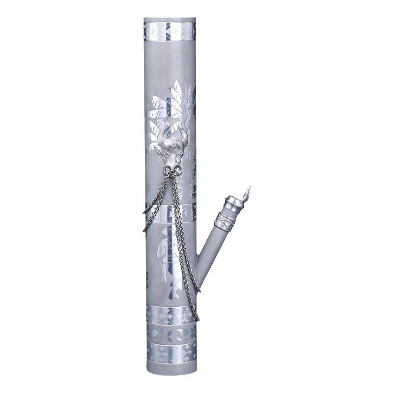 云南特色烟具手工纯锡水烟筒烟斗