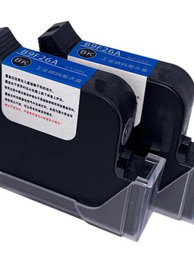 IUT308、G1309S+、618喷码机墨盒速干墨盒通用型墨水25.4mm大容量