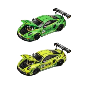 TH Trends hobby DTM 冠军车队保时捷911赛车兰德酷路泽模型1/64