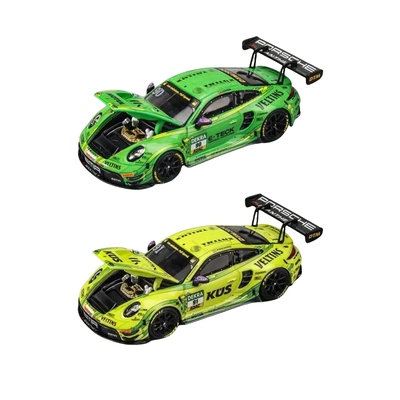 TH Trends hobby DTM 冠军车队保时捷911赛车兰德酷路泽模型1/64