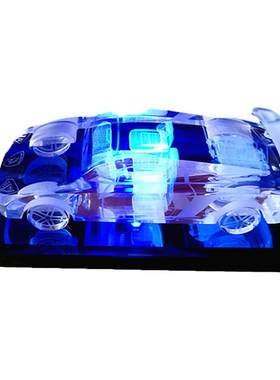 水晶模型老公生日礼物情侣摆件