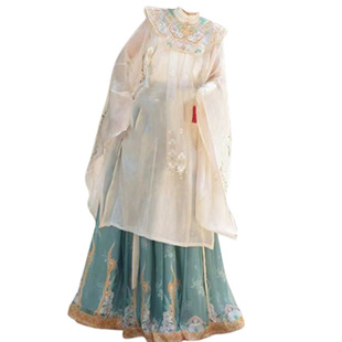 出租汉服男龙袍明制圆领袍皇帝黄色四团龙复原重工绣花中国风租赁