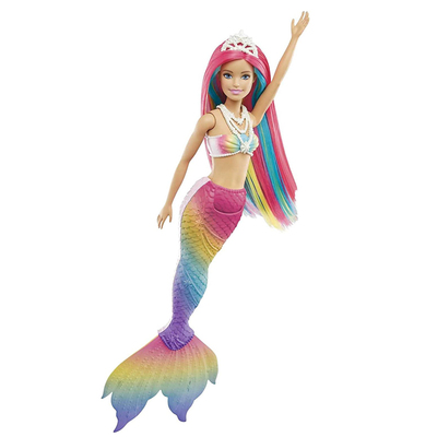 芭比娃娃变色美人鱼儿童过家家