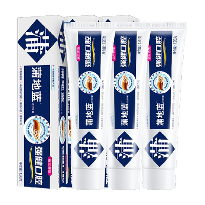 蒲地蓝强健口腔留兰味牙膏