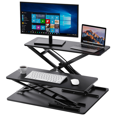 OMAX桌面双升降电脑桌显示器增高