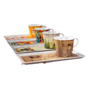 德国高宝Goebel进口咖啡杯欧式陶瓷下午茶杯碟套装创意限量款艺术