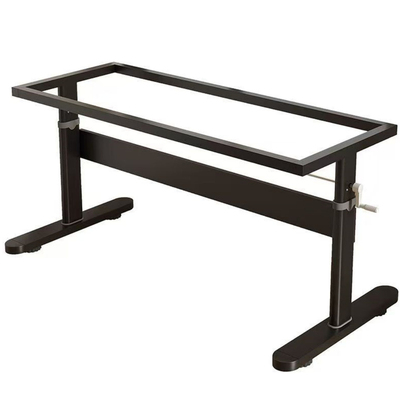 手摇可升降桌腿支架书桌底座