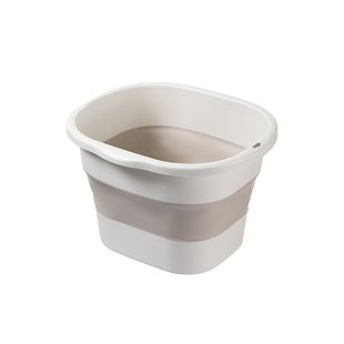 FaSoLa折叠泡脚桶便携式家用加高厚足浴养生按摩过小腿保温洗脚盆