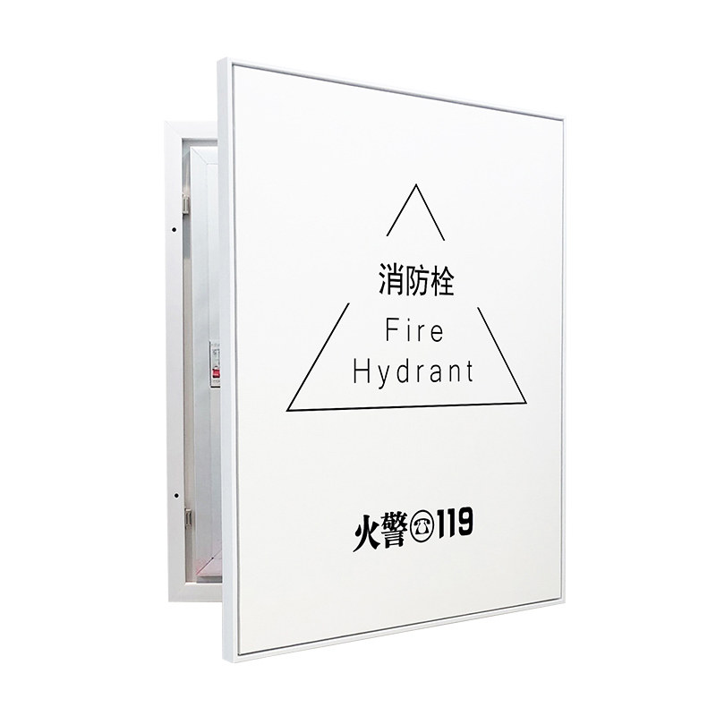 定做实木框遮挡消防栓装饰画遮盖消火栓挂画电表盒配电箱简约白色