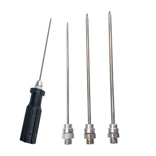 三用套管针牛羊胃不锈钢放气针瘤胃排气针兽用器械养殖用品穿刺针