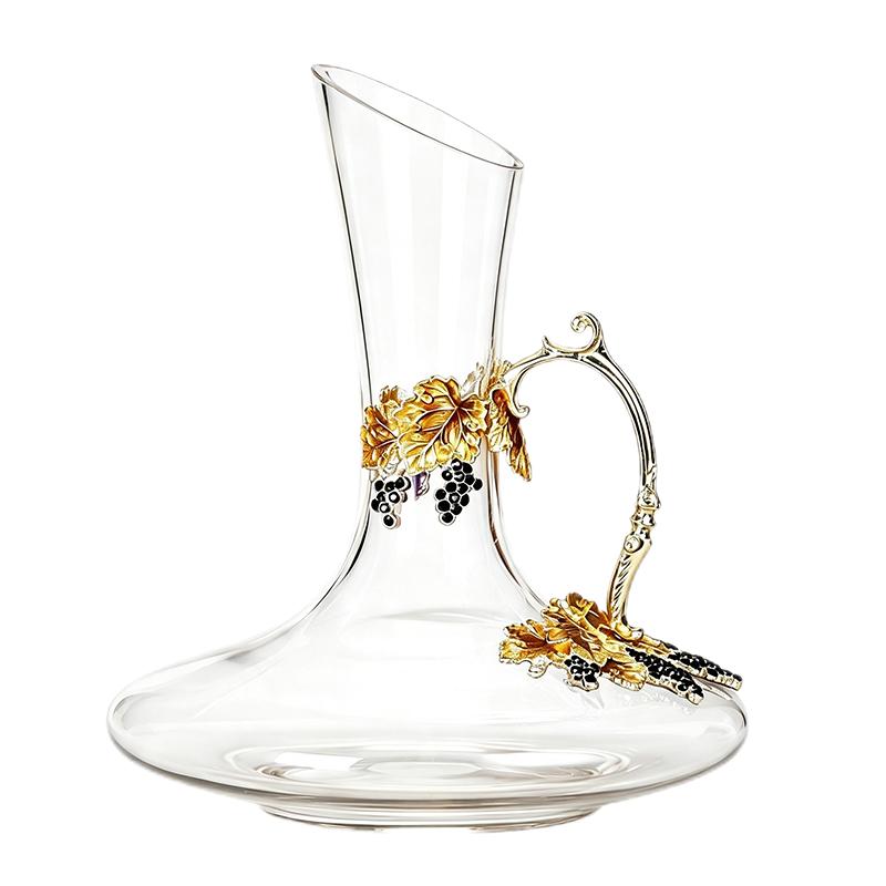 水晶玻璃红酒醒酒器家用分酒壶