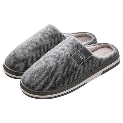 大码男士棉拖鞋4647冬季家用