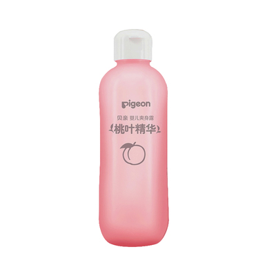 贝亲婴儿液体爽身粉保湿桃叶水