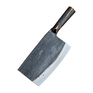 弹簧钢手纯工锻打砍骨刀老式菜刀斩切两用刀鸡鸭鱼档刀桑刀小切刀