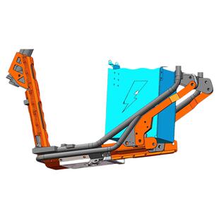 雅迪DE38 DM56DT356车架加固件加强杆改装第三方艾威车力威任理行