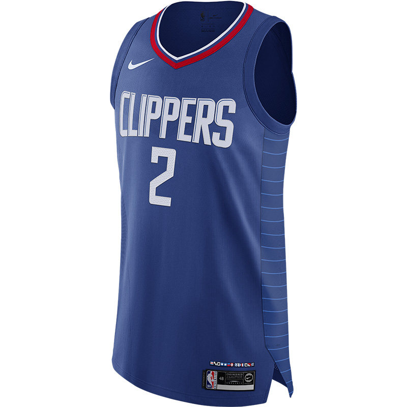 Nike/耐克正品伦纳德快船队NBA2号AU男子运动球衣AV2655-400