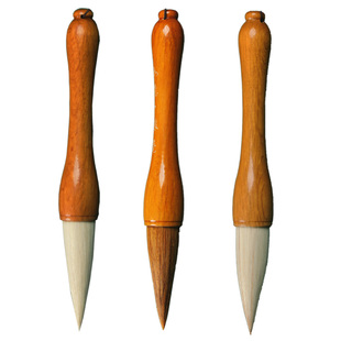 安徽泾县宣笔对联斗笔毛笔书法春联写对联专用笔兼毫羊毫狼毫毛笔